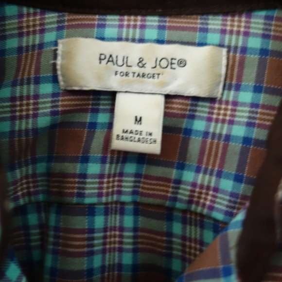 Paul & Joe for Target flannel shirt - Picture 2 of 3